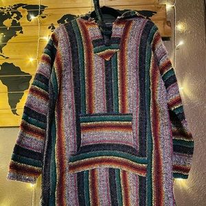 Authentic Mexican Long Baja Hoodie